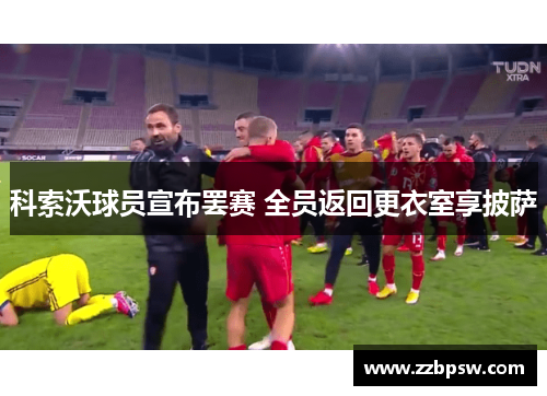 科索沃球员宣布罢赛 全员返回更衣室享披萨 科索沃球员宣布罢赛 全员返回更衣室享披萨